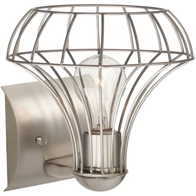 Aplique de pared Besa Lighting 1WZ-SPEZZA-SN Spezza níquel satinado Foto 1 de 2