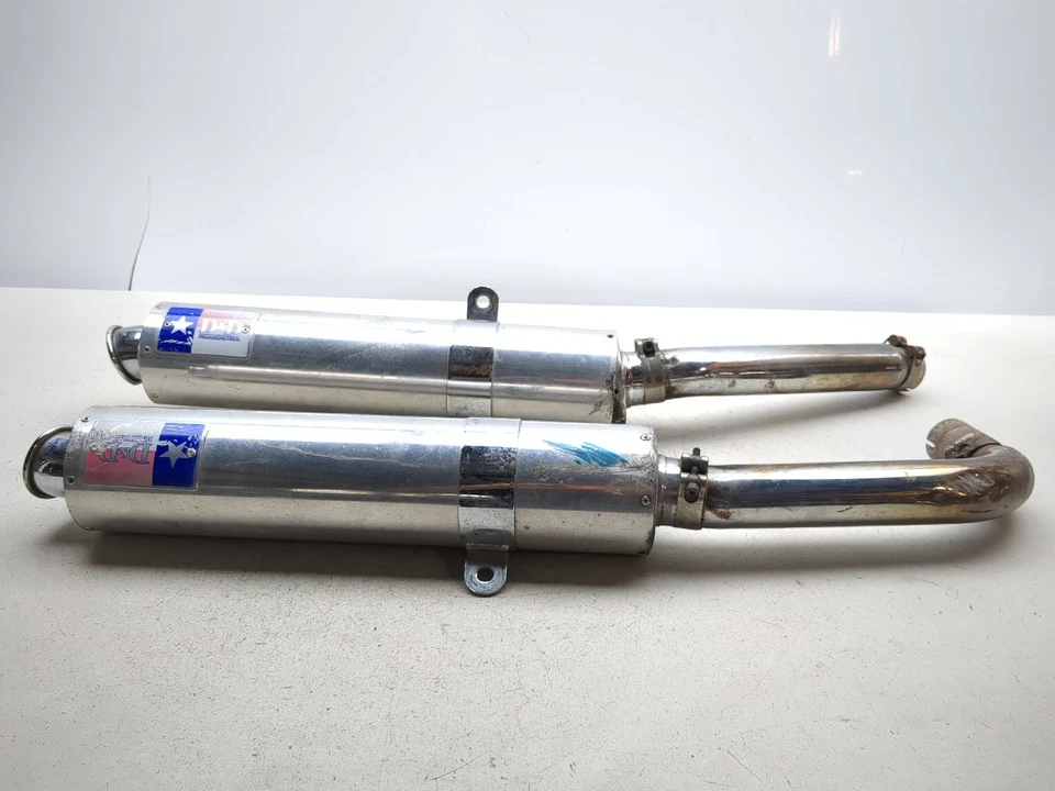 97-05 Honda Super Hawk VTR1000F D&D  Exhaust Muffler Silencer Cans - Image 1 of 4