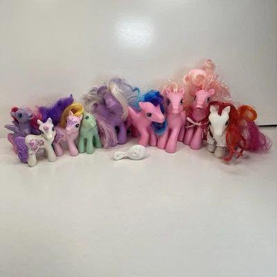 My Little Pony Lote G3 De Colección Hasbro 9 Ponies Pinkie Pie Wisteria Trajes Foto 1 de 4