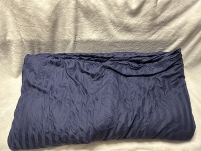 Manta Edredón Wamsutta Azul Rayas Doble Cara Talla Queen Foto 1 de 4