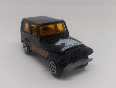 Vintage Yatming Jeep CJ-7 Black No 1603 Made In Hong Kong - Image 1 of 4