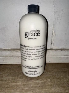 NEW Philosophy AMAZING GRACE JASMINE Firming Body Emulsion 32 oz. No Pump - Picture 1 of 9