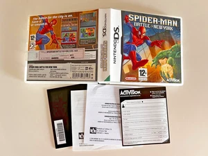 Spider-Man: Battle for New York Nintendo DS CIB FREE REGION UK English - Picture 1 of 2