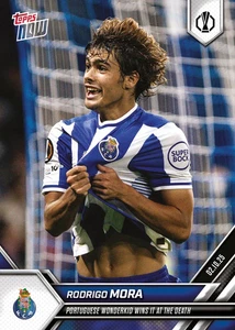 **PREVENDITA** 2025-26 UCL Topps NOW Rodrigo Mora "Wonderkid Wins It At The Death" - Foto 1 di 2