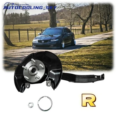 Front Right Steering Knuckle & Wheel Hub Bearing For Honda Accord / Acura TSX - Image 1 of 4