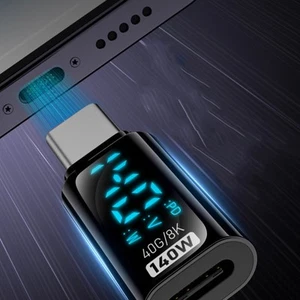Surveillez facilement votre ��tat de charge 140W Adaptateur USB C avec technolog - Photo 1 sur 34