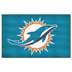 Fanmats NFL Miami Dolphins Rookie Mat Area Rug Bath Mat 20"x 30" - Picture 1 of 1