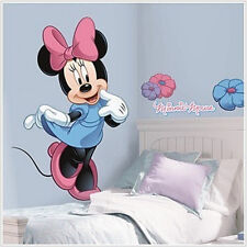 Disney MINNIE MOUSE wall stickers MURAL decal Clubhouse 40" tall room decor
