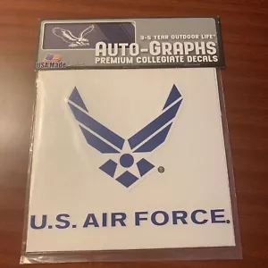 NEW SEALED Car Truck Laptop Decal Sticker - US Air Force USAF Logo Emblem - Picture 1 of 4