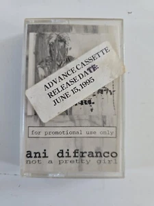 Ani DiFranco Not A Pretty Girl Promotional Cassette Tape 1995 Righteous Babe Rec - Picture 1 of 6