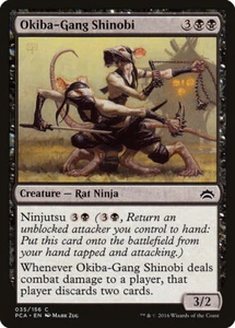 1x Okiba-Gang Shinobi NM Eng MTG - Planechase Anthology - Picture 1 of 1