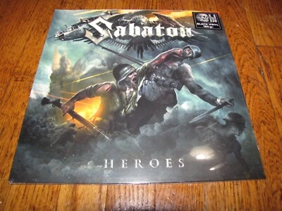 SABATON - HEROES - SEALED NUCLEAR BLAST RECORDS BLACK VINYL LP - Image 1 of 2