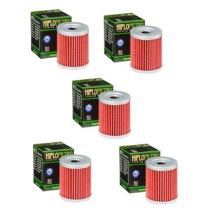 Hiflofiltro HF132 Oil Filter 5 Pack Arctic Cat 250 300, LTF250 LT250 - Picture 1 of 2