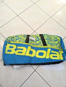 Babolat Tennis Classic Duffel Bag - Brand New - Blue/Yellow
