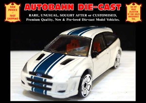 FORD FOCUS RS RARO MODELLINO AUTO CLASSICO FAST FORD SCALA 1:60 PRESSOFUSO DA COLLEZIONE - Foto 1 di 18