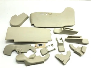 2011-2017 INFINITI QX56 QX80 LEFT DRIVER FRONT SEAT TRIM COVERS SET OEM. - Picture 1 of 19