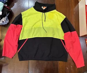 Rare Vintage Surf Fetish 100% Nylon 80s Mens Windbreaker Made USA Size XL-XXL - Picture 1 of 5