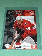 1998 Esso Olympic Hockey Heroes KEITH PRIMEAU AUTOGRAPH  * TRUE ESSO AUTO *