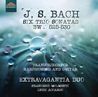 J.S. BACH / MOLMENTI / ACCARDO - SIX TRIO SONATAS BWV 525 - SIX TRIO NEW CD
