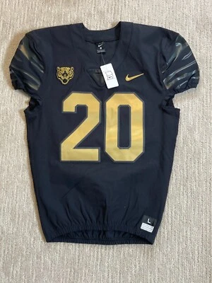 Sz Large Men - Nike Vapor Elite PE Team-Issued Black Gold Football Jersey Sample - Image 1 of 3