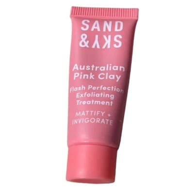 Sand & Sky, Exfoliator Australian Pink Clay, 0.3oz/10g - Image 1 of 2