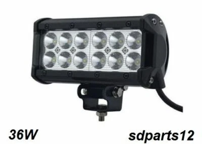 Faro Lampada Supplementare Profondità Spot Fuoristrada 12v 12 Led 36w 6000k Ip67 - Immagine 1 di 4