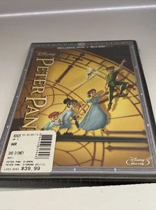 Peter Pan (Blu-ray/DVD, 2013, 2-Disc Set, Diamond Edition) New Sealed Disney - Picture 1 of 4