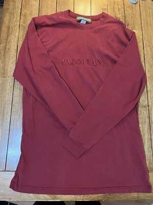 Vintage Y2K Paco Jeans T Shirt Men’s 2XL Grunge emo skater 90s Long sleeve Red - Image 1 of 4