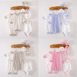 Clothes Set Romper Shirt Pyjama Top Newborn Infants  Baby Outfit  Unisex - Picture 1 of 18