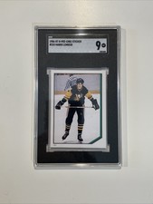 1986 O-Pee-Chee Sticker #233 Mario Lemieux SGC 9 OPC