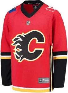 Camiseta deportiva local juvenil Fanatics NHL Calgary Flames - Imagen 1 de 2