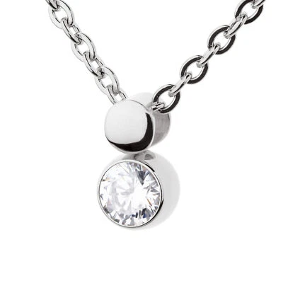 Ernstes Design Anhänger AN1031 mit Zirkonia Edelstahl - Bild 1 von 3