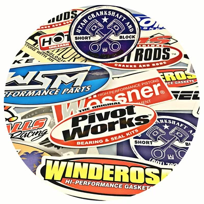 Performance Parts Misc 20 Sticker Grab Bag Polaris Ski-Doo Sea-Doo WSM Hot Rods - Image 1 of 4