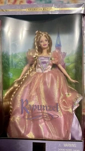 Barbie Vintage Bambola Raperonzolo 2001 Edizione da Collezione Etichetta Oro 53973 Mattel - Foto 1 di 2
