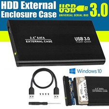SATA 2,5' BOX USB 3.0 PER HARD DISK CASE HD DRIVE ESTERNO HDD DISCO PORTATILE PC