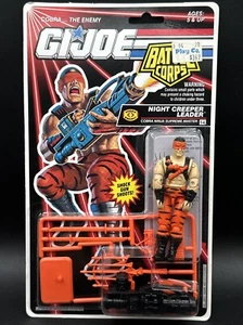 1992 GI JOE Battle Corps #14 NIGHT CREEPER LEADER Cobra Ninja Supreme Master - Picture 1 of 6
