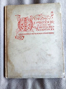 Morte D'Arthur: Alfred Lord Tennyson: Drawings Alberto Sangorski: 1912 - Picture 1 of 8