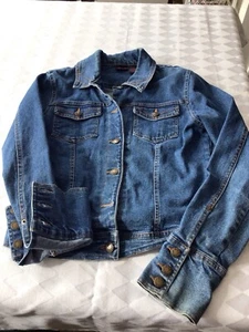 Willi Smith Girls Denim Jacket, Medium - Picture 1 of 9
