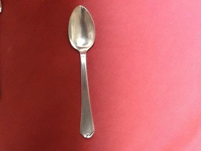 Cucharadita TOLEDO H & T Holmes and Tuttle Toledo Patrón Plateado 6" Hotel Ware Foto 1 de 4