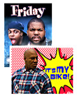 FRIDAY Movie Large Fridge Magnet Gift Set Ice Cube Chris Tucker Comedy