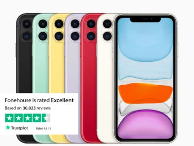 Apple iPhone 11 64GB 128GB Unlocked Refurbished Very Good Condition - Image 1 of 4