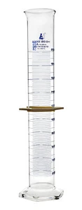 Eisco Labs 2000ml Cilindro Graduato con Collare Protettivo, ASTM, Classe A - Foto 1 di 6