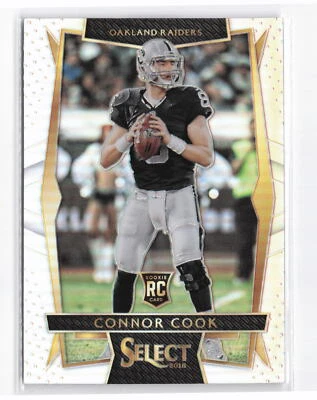 Connor Cook Rookie #50 2016 Panini Select Oakland Raiders - Image 1 of 2