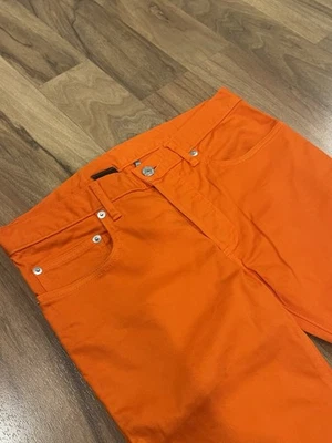 Calça jeans Dior Homme tamanho 28 laranja KVA hedi Slimane - Imagem 1 de 4