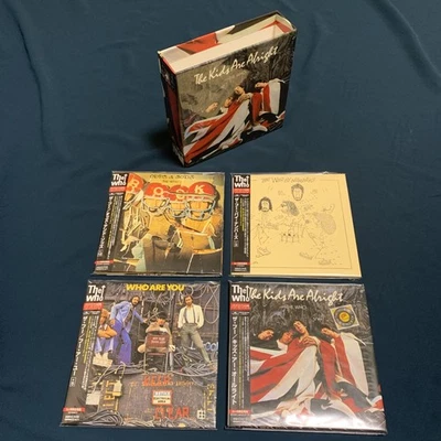 THE WHO JAPAN 4 MINI LP CD KIDS ARE ALRIGHT PROMO BOX SET OBI - Image 1 of 4