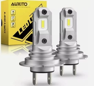 H7 Auxito Super Bright LED Headlight Bulbs (2 Pack) - Picture 1 of 10
