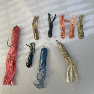 flying lure 18 Teile 9 X Gummi 9 X Haken - Bild 1 von 9