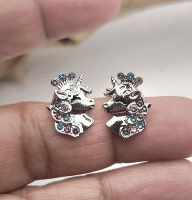 Unicorn stud earrings for Girls Women Teens Gift - Image 1 of 4