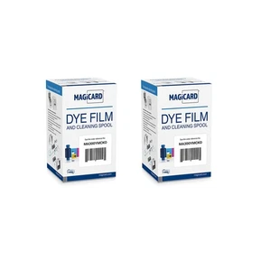2 x Ruban couleur Magicard MA300YMCKO - YMCKO - 300 impressions logiciel démo - Photo 1/5