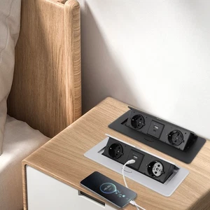 Presa a scomparsa da tavolo, multipresa a scomparsa per ufficio - Foto 1 di 46